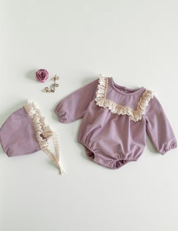 Sweet Lilac Dress & Hat Set
