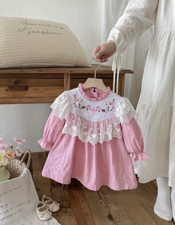 Royal Embroidered Princess Dress