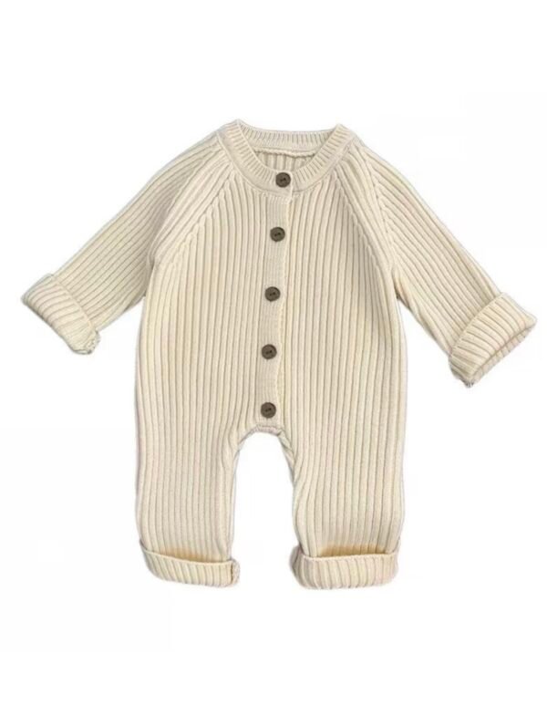 Cozy Crawl Knit Romper