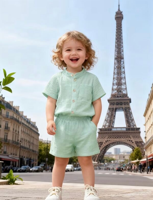 Classic Casual Shirt & Shorts