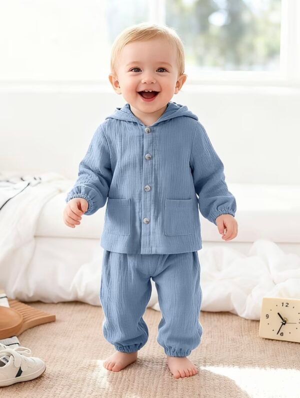 Little Explorer Hooded Set