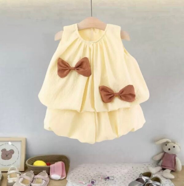 Summer Breeze Bow Knot Two-Piece Set