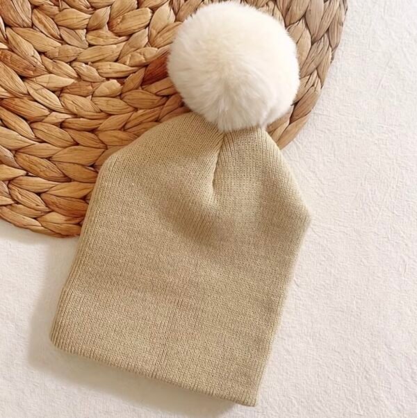 Pom-Pom Knit Baby Headband