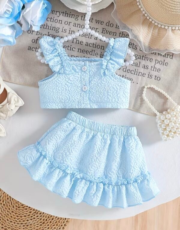 Sweet Blossom Square Neck Set