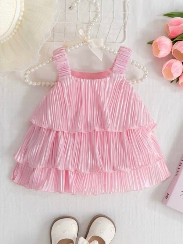 Sweetheart Lace Tiered Dress