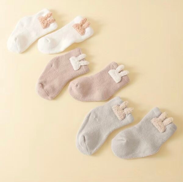 Candy Cozy Terry Baby Socks