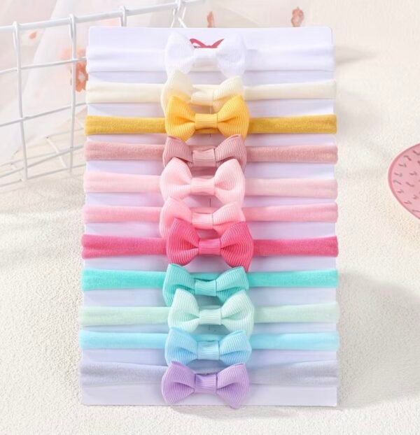 Candy Bow Nylon Hairband