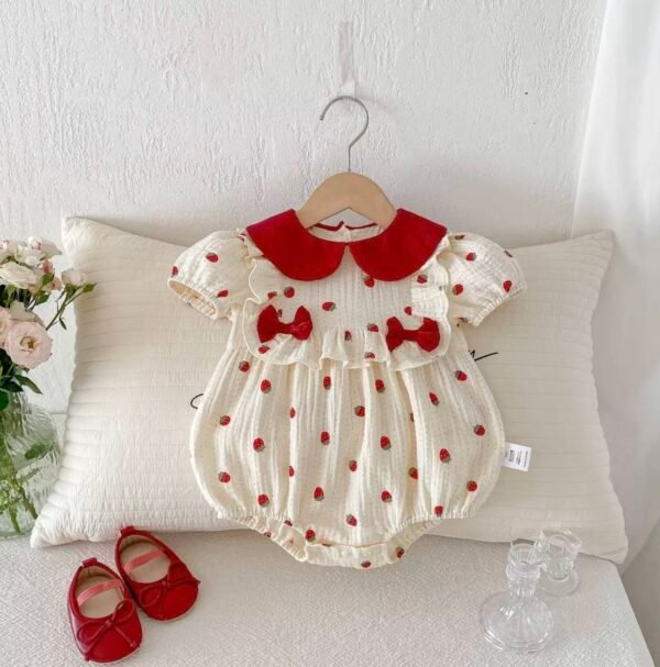 Sweet Strawberry Romper