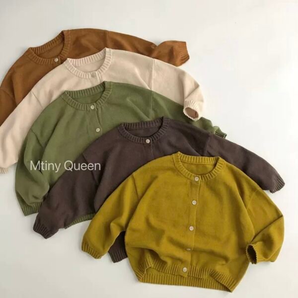 Cotton Knit Cardigan