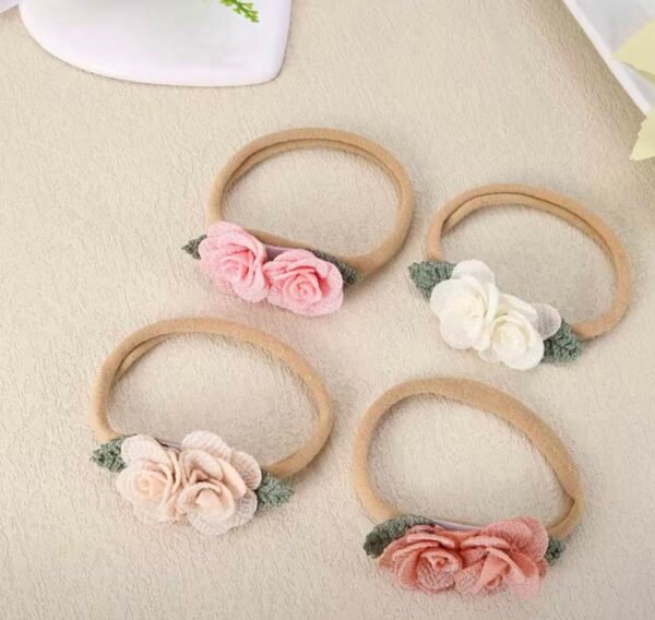 Romantic Rose 3D Flower Headbands