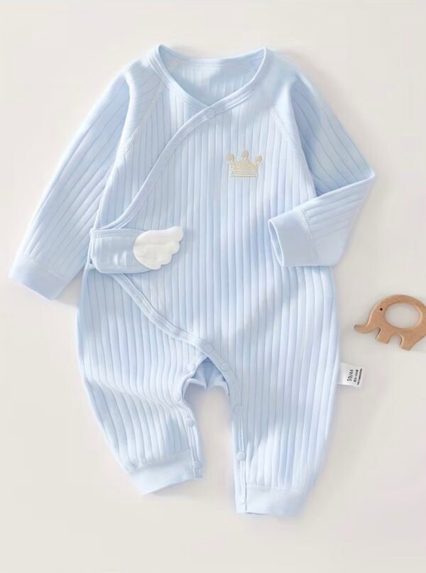 Crown & Wings Baby Onesie